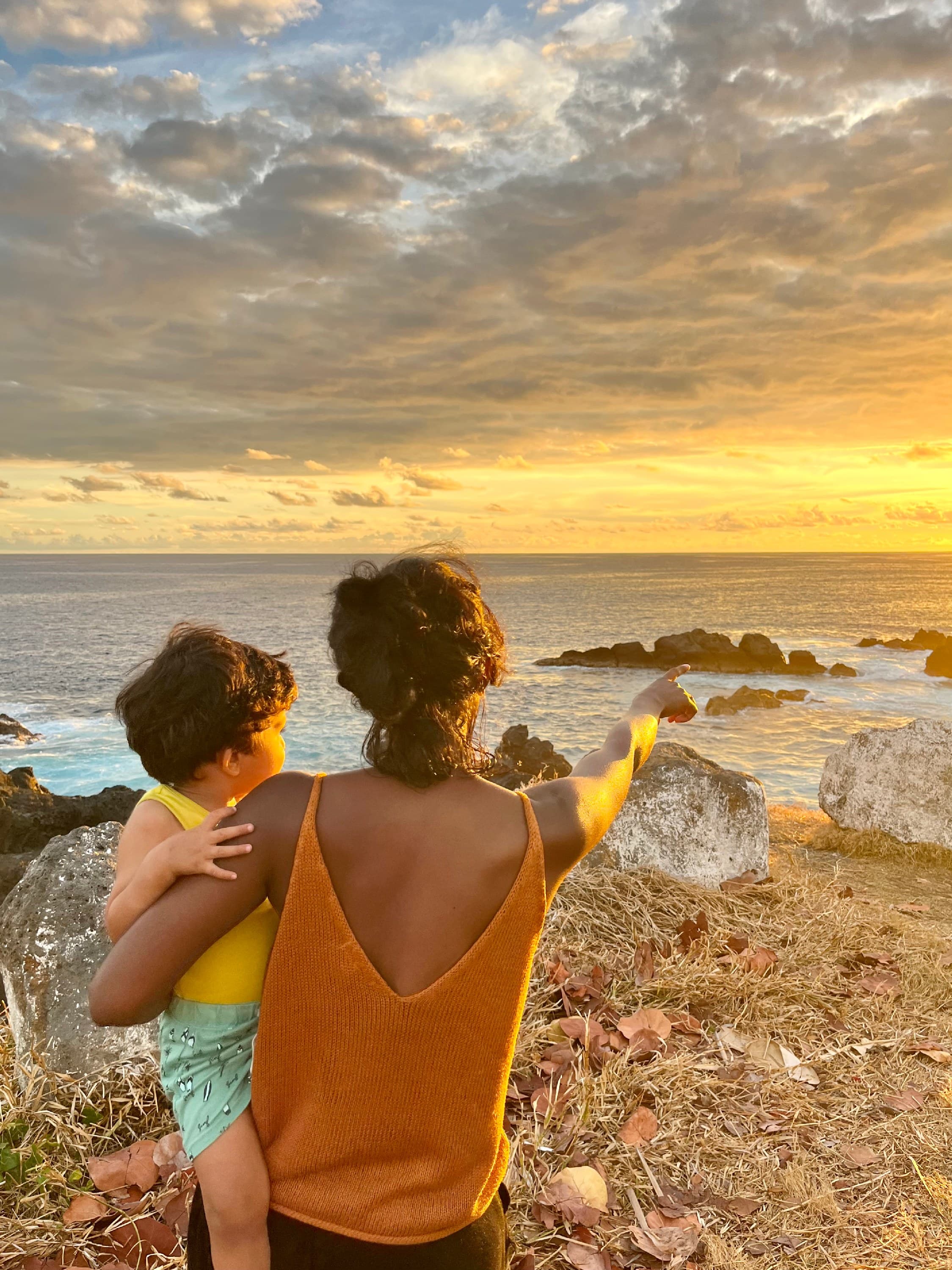 Vue sur les cirques et le relief de La Réunion